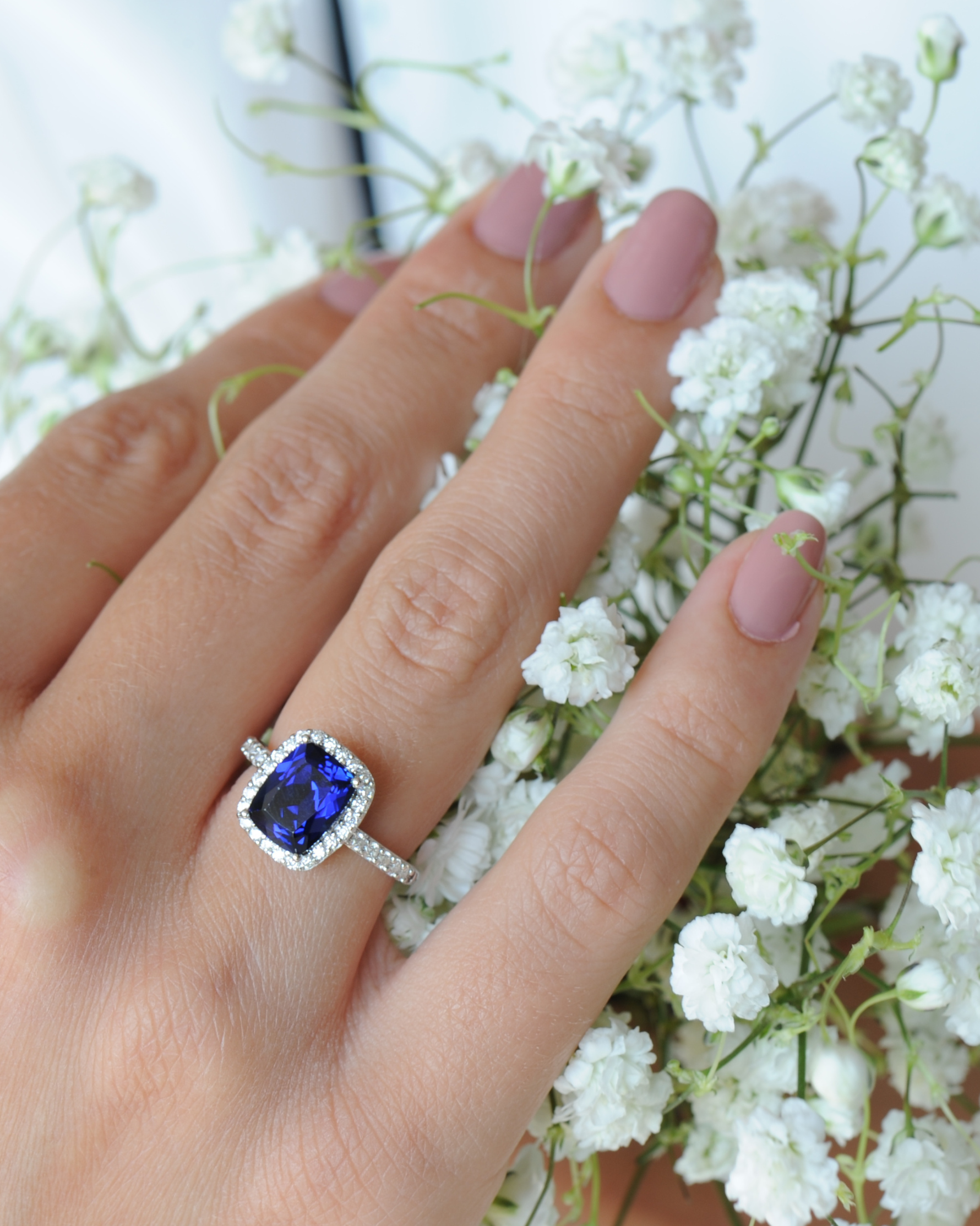 Bague Saphir Tradition – Argent 925