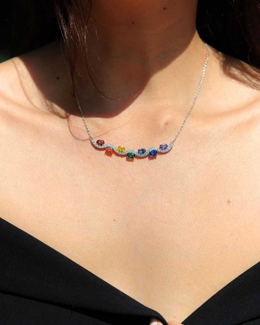 Collier Arc-en-ciel